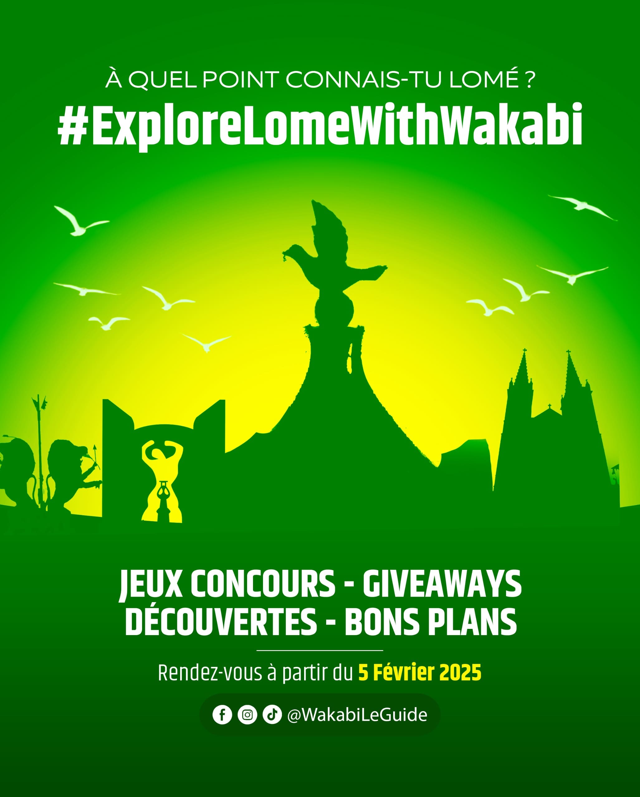 « Explore Lomé With Wakabi » : Un jeu-concours pour récompenser les fins connaisseurs de la ville